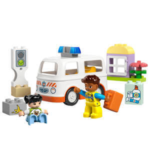 Lego Duplo Ambulance & Driver Educational Toys 10447